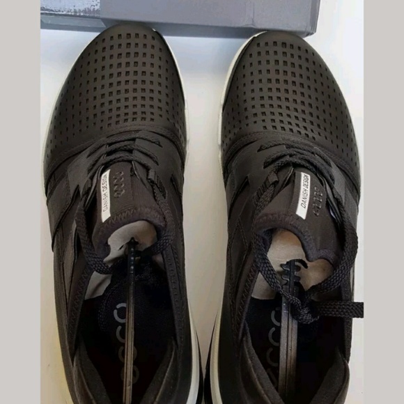 ECCO Mens 'Intrinsic 2' Black Leather Slip On sz44 - Picture 2 of 7